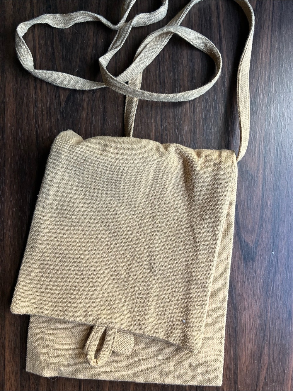 Boho Burlap Crossbody Purse 👜 👜👜